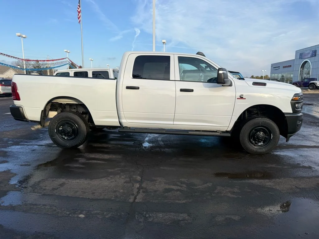 New 2025 Bright White Clear-Coat Exterior Paint RAM Tradesman image 2