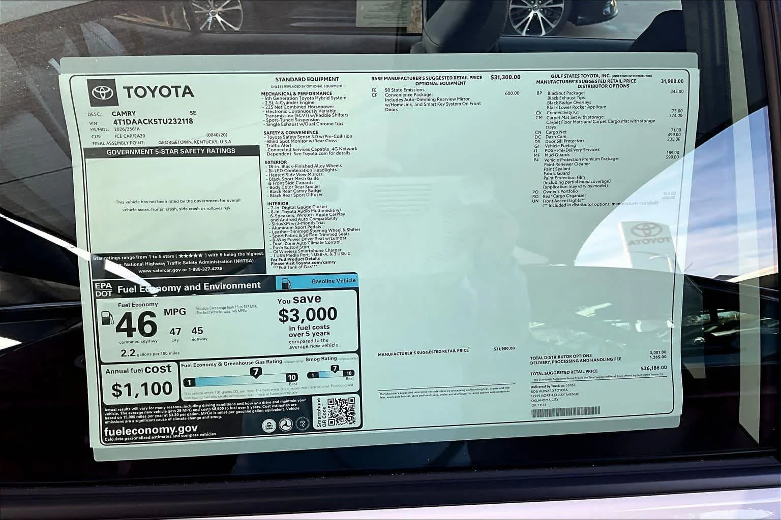 2026 Toyota Camry SE - Photo 20