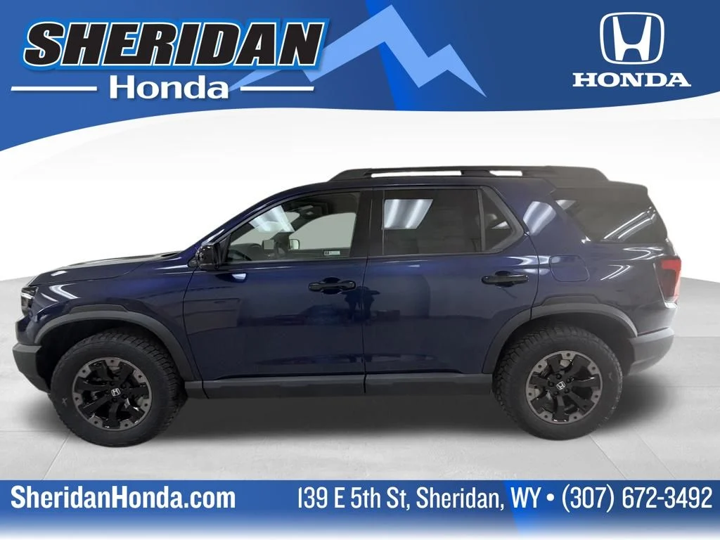 New 2026 Obsidian Blue Pearl Honda TrailSport Elite image 1