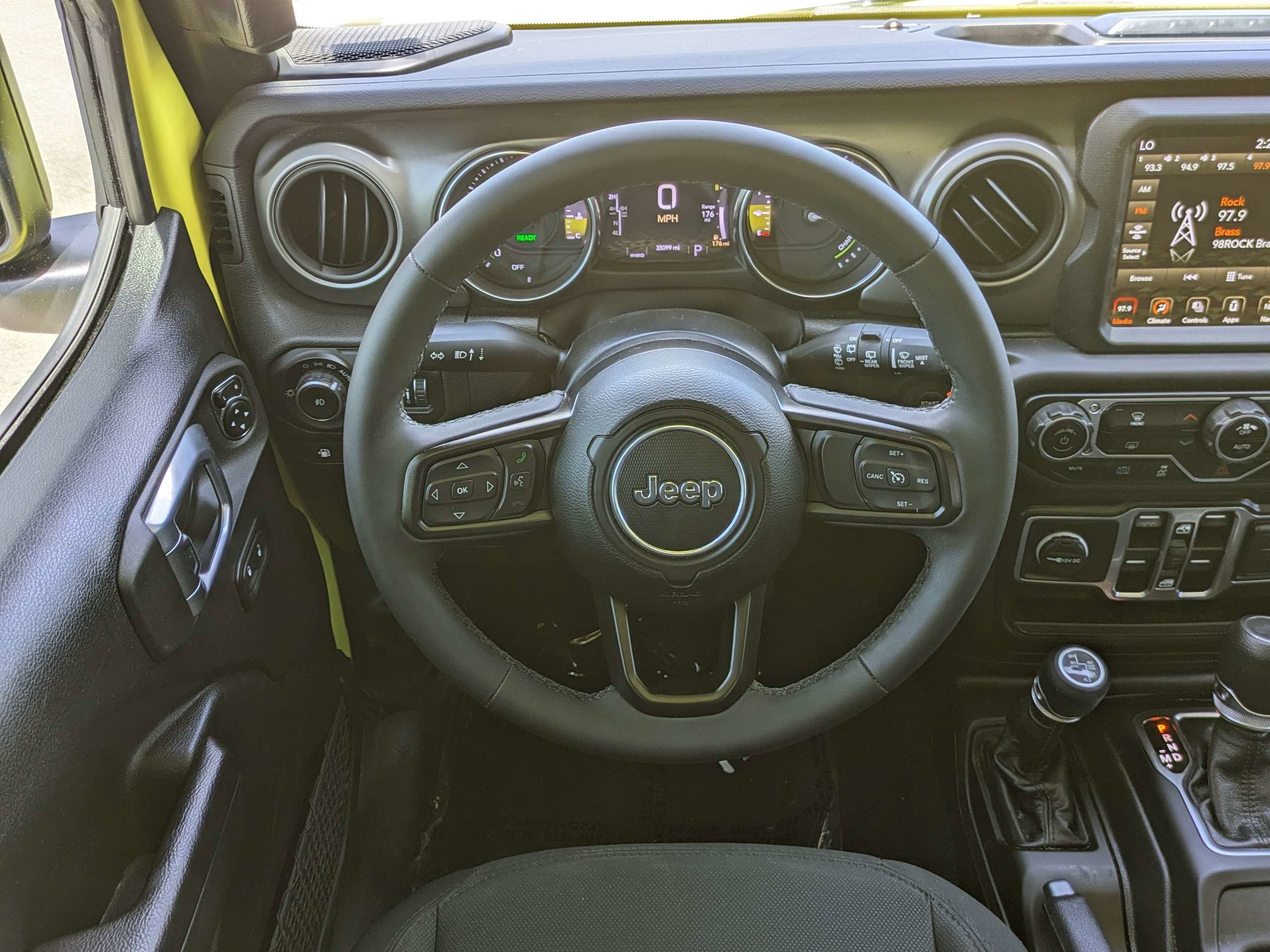 Used 2023 Yellow Jeep Willys 4xe image 16