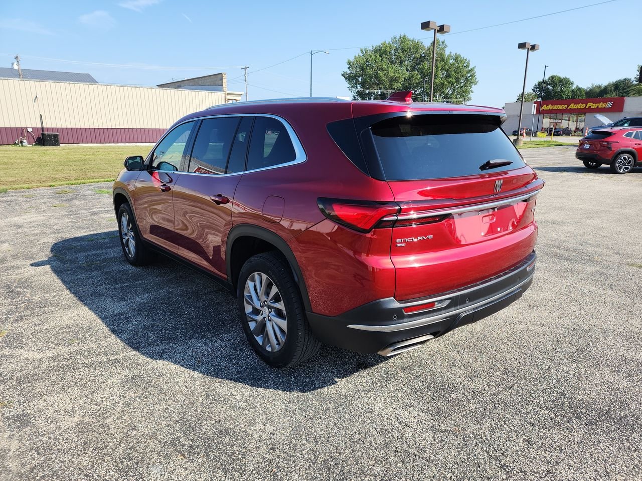 Used 2025 Cherry Red Tintcoat Buick Preferred image 6