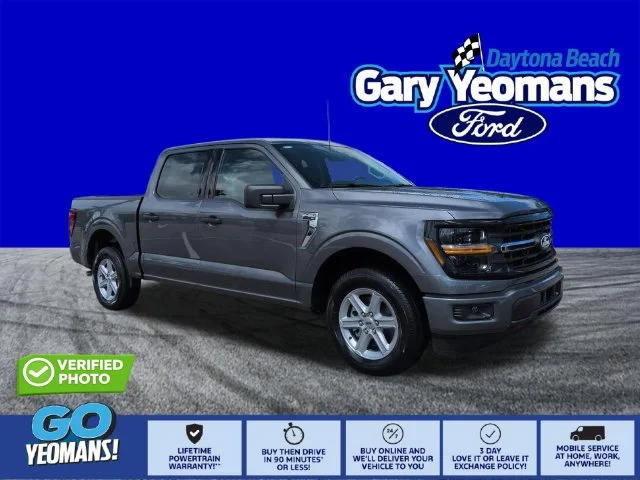 New 2026 Carbonized Gray Metallic Ford XLT image 1