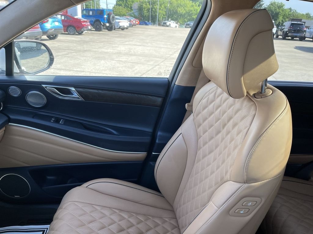 Certified Used 2023 White Genesis 3.5T Prestige image 24