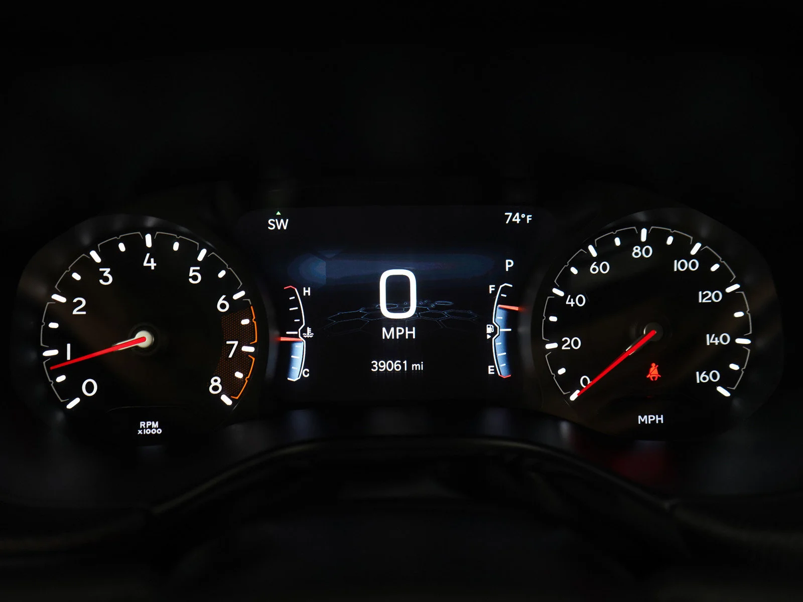 Used 2025 Bright White Clearcoat Jeep Trailhawk image 23