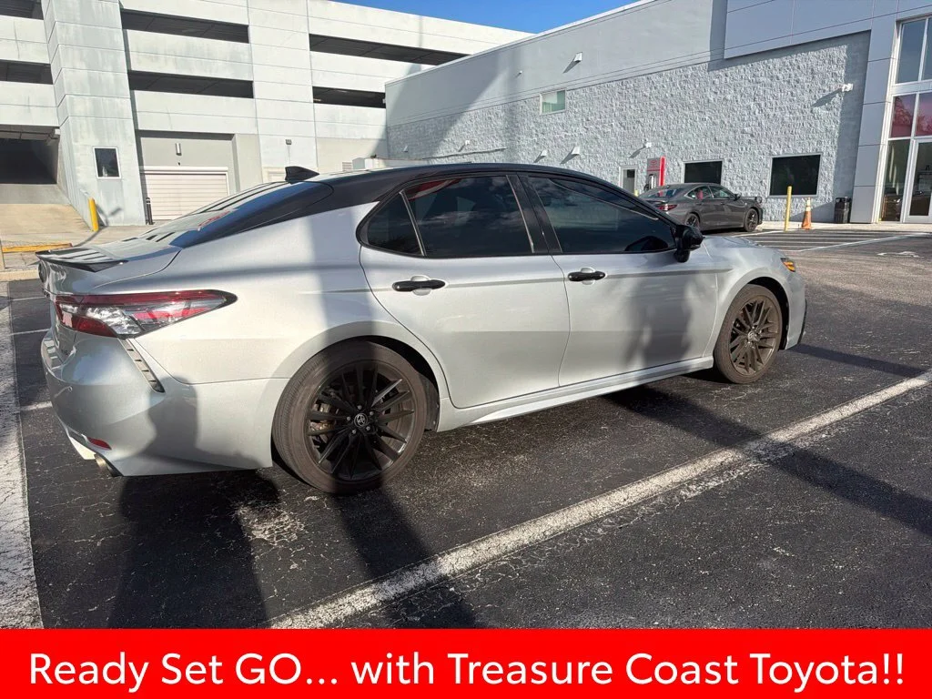 Certified Used 2024 Silver Toyota XSE image 3