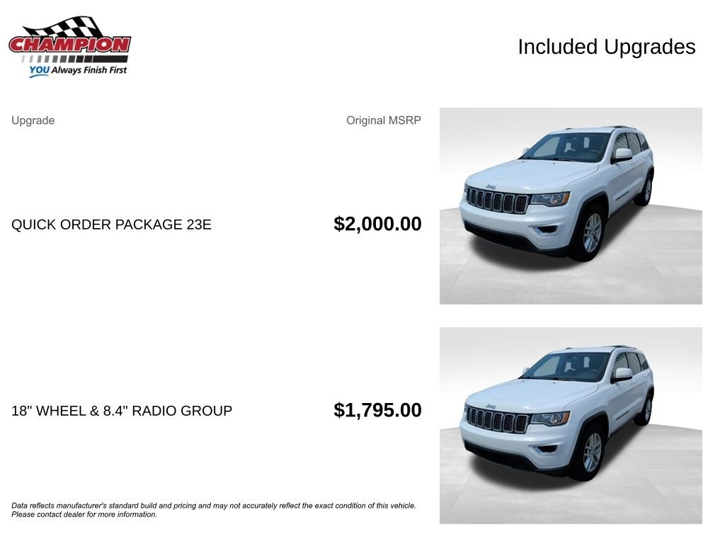 Used 2017 White Jeep Laredo image 4