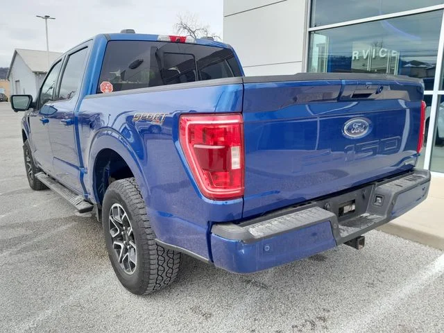 Used 2022 Blue Metallic Ford XLT image 7