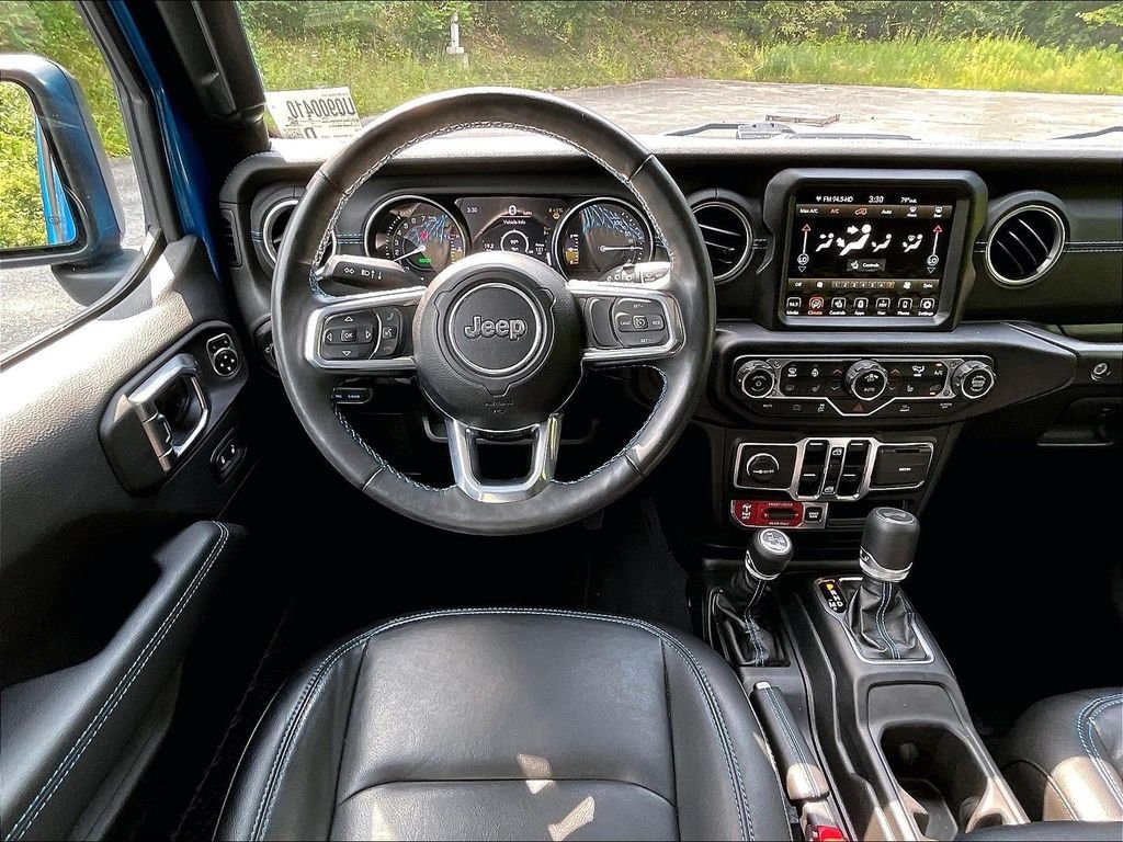 Used 2023 Blue Jeep Rubicon 4xe image 17