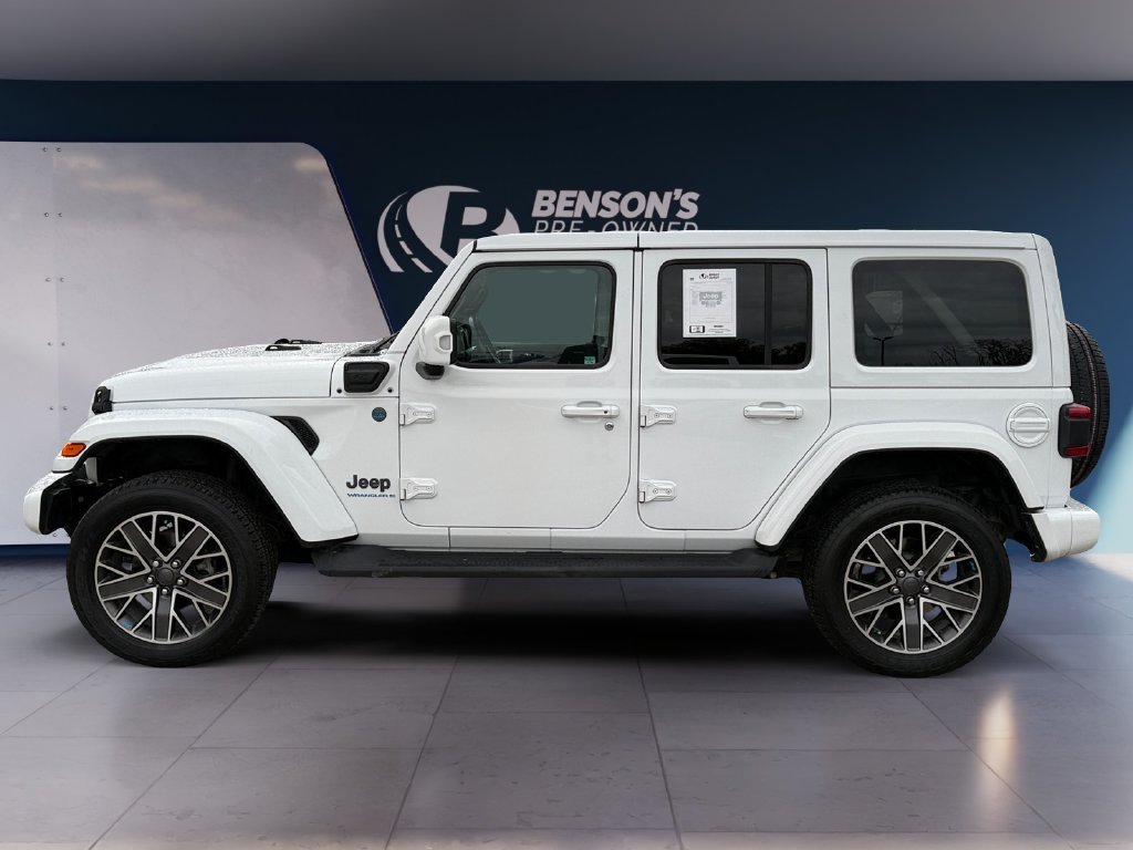 Used 2023 White Jeep Sahara 4xe image 2
