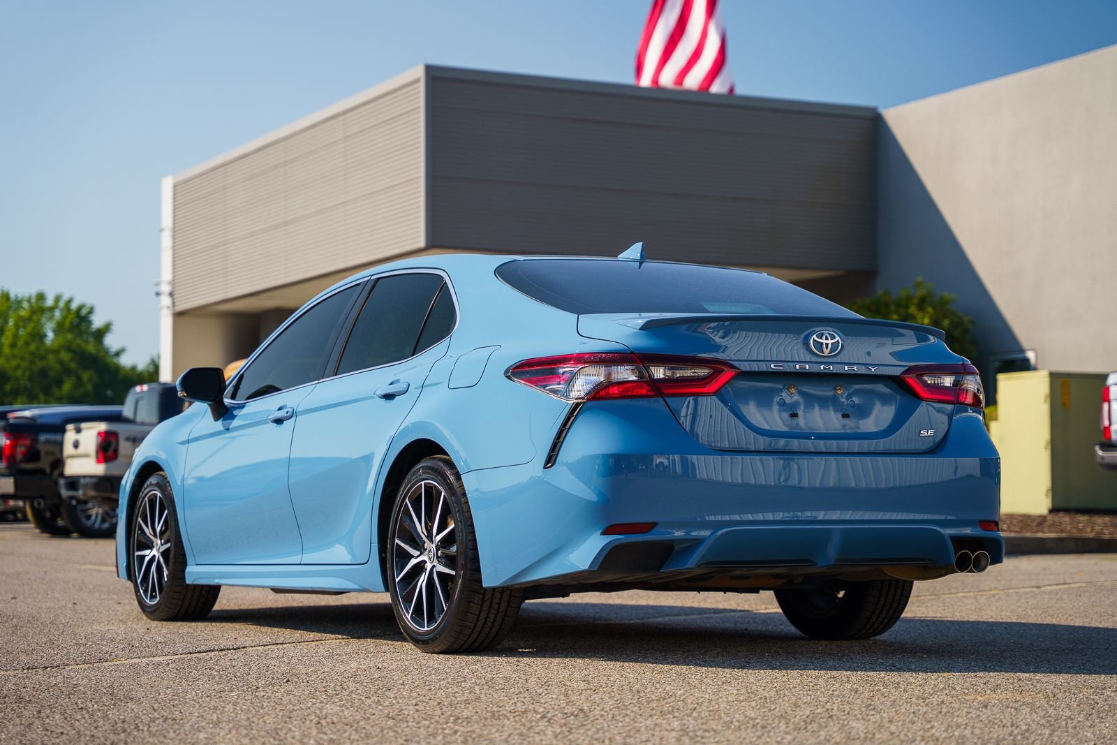 Certified Used 2023 Blue Toyota SE image 5