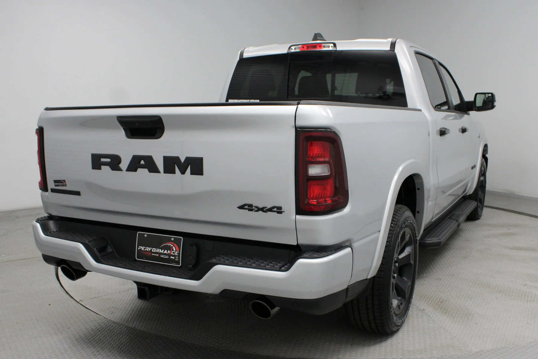 New 2026 Silver Zynith Exterior Paint RAM Big Horn 4x4 Crew Cab 5