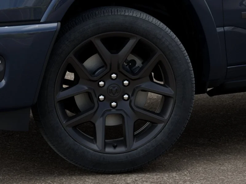 New 2027 Forged Blue Metallic Exterior Paint RAM Laramie image 8
