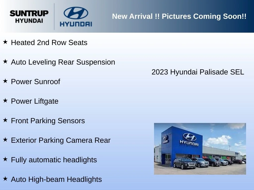 Used 2023 Sierra Burgundy Hyundai SEL image 3