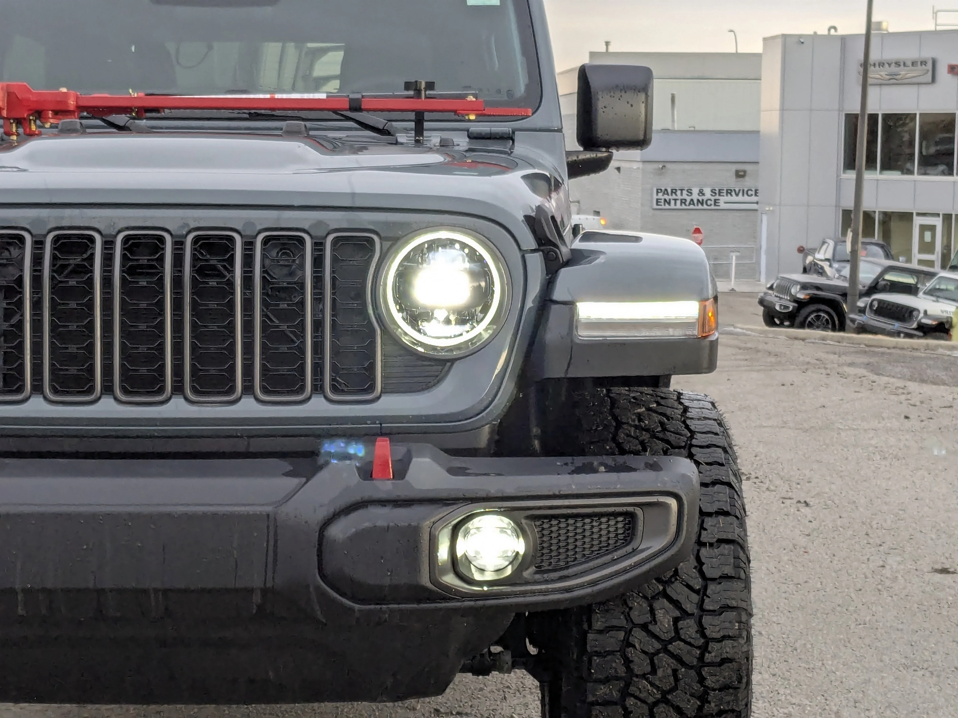New 2026 Dark blue Jeep Rubicon - FUEL RIMS - AT 35 TIRES - HIGHLIFT HOOD JACK & TONS MORE! image 10