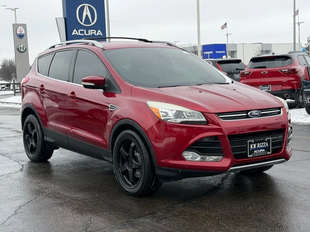 Used 2013 Red Ford Titanium image 3