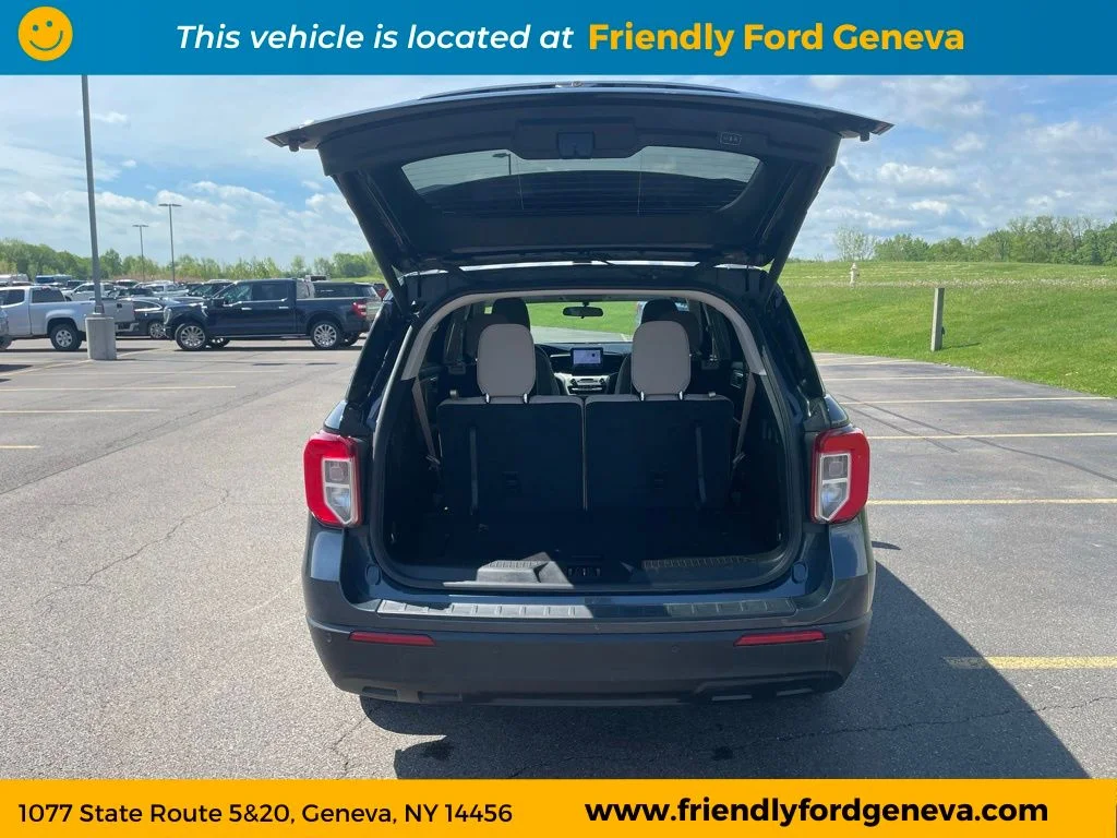 Used 2023 Stone Blue Metallic Ford XLT image 47