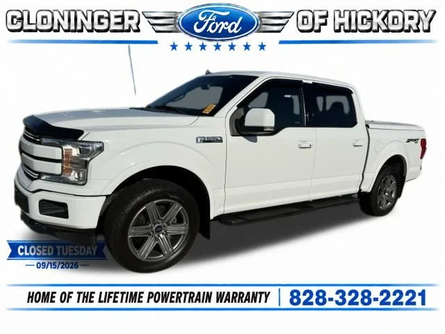 Used 2019 White Ford Lariat image 1