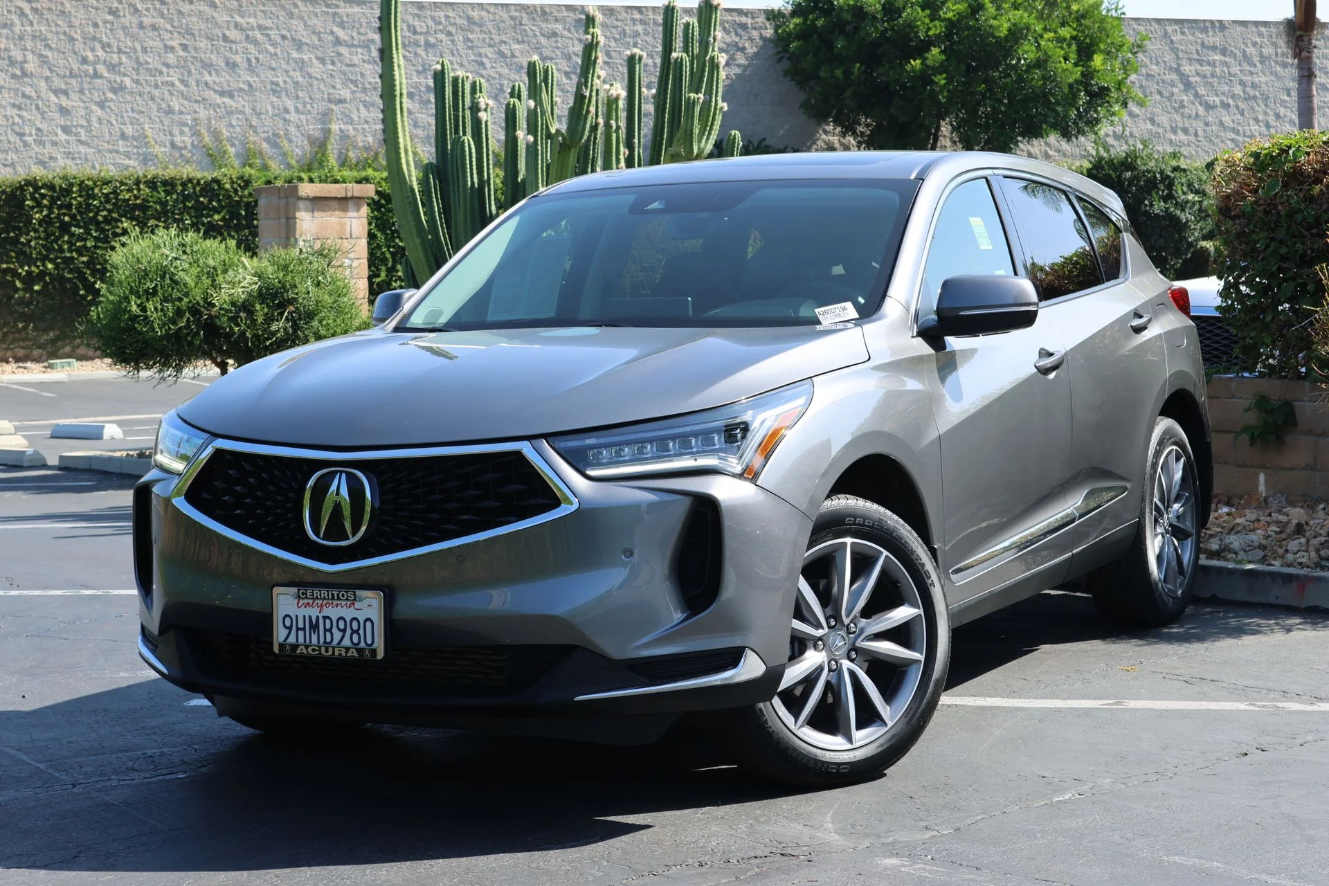 Certified Used 2023 Liquid Carbon Metallic Acura TECH image 1