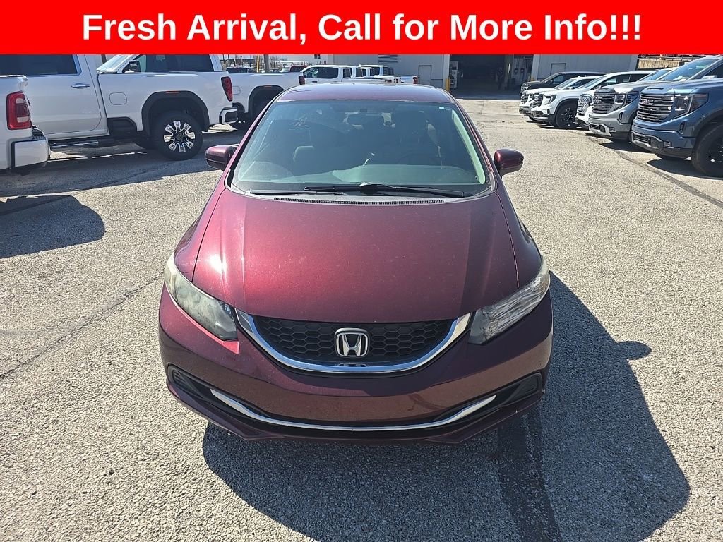 Used 2014 Honda Civic LX with VIN 19XFB2F51EE016869 for sale in Kansas City