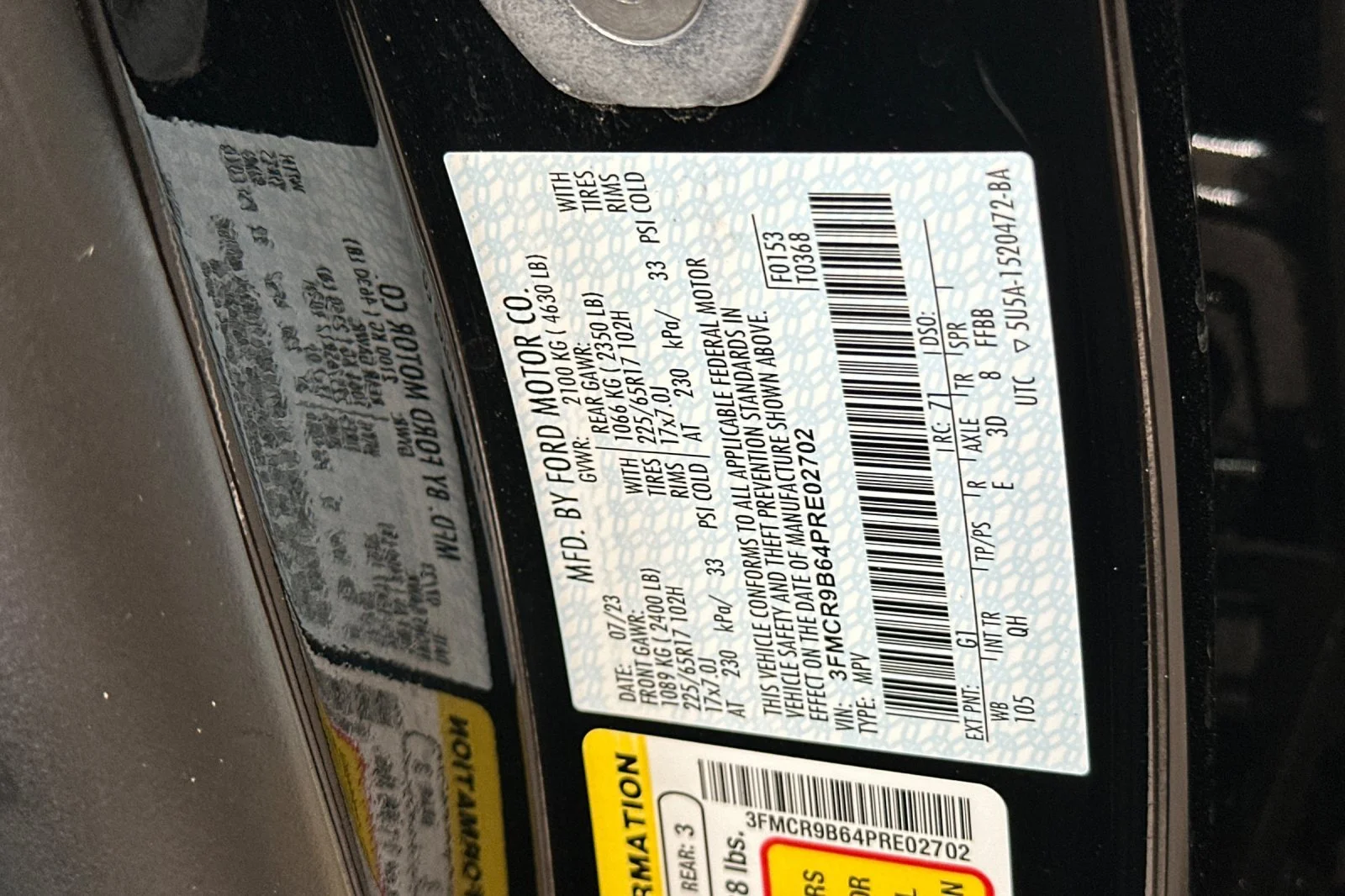Certified Used 2023 Black Ford Big Bend image 29