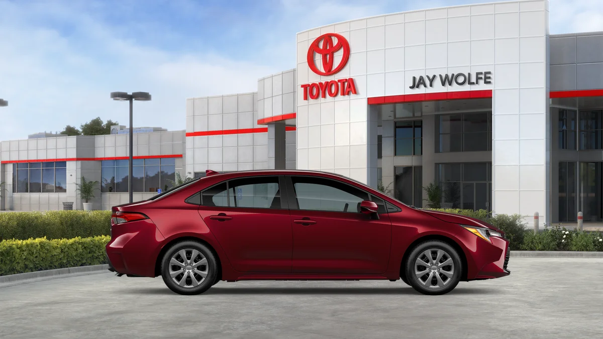 New 2026 Ruby Flare Pearl Toyota LE image 12