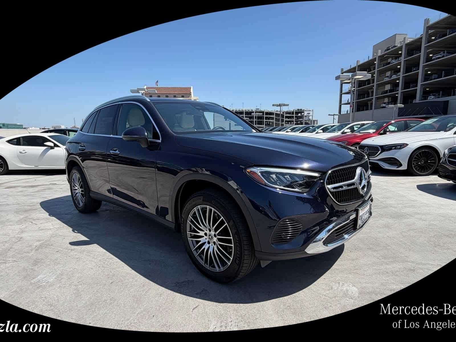 Certified Used 2024 Nautical Blue Metallic Mercedes-Benz GLC 300 image 1
