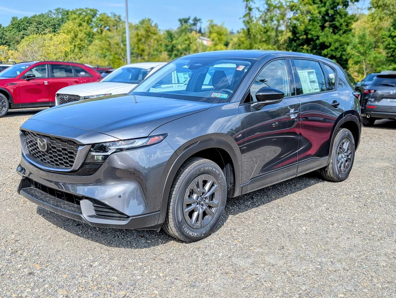 New 2026 Mazda Mazda CX-5 2.5 S AWD in Machine Gray Metallic