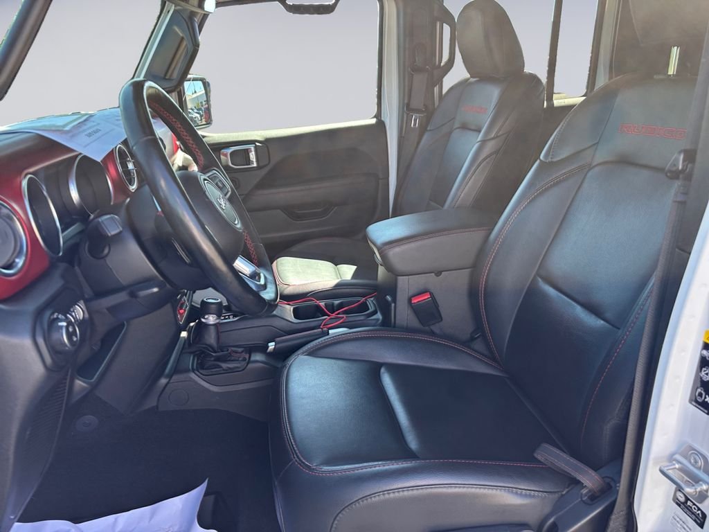 Used 2021 White Jeep Rubicon image 12