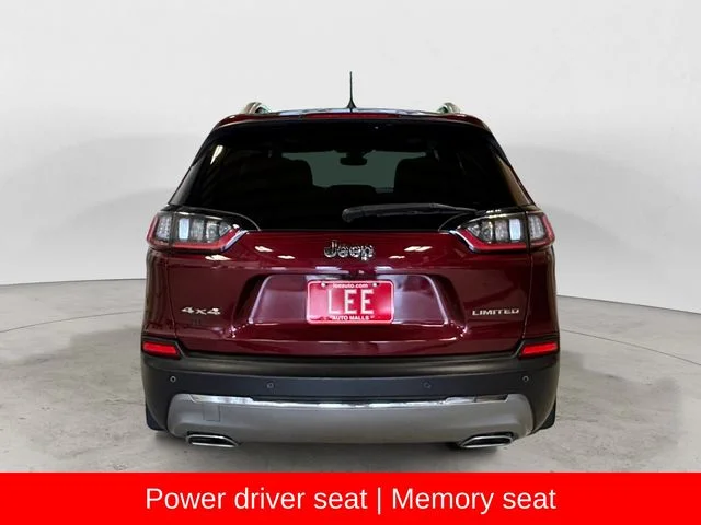 Used 2021 Velvet Red Pearlcoat Jeep Limited image 5