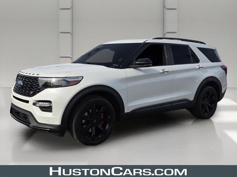 Used 2023 White Metallic FORD ST 4WD image 1