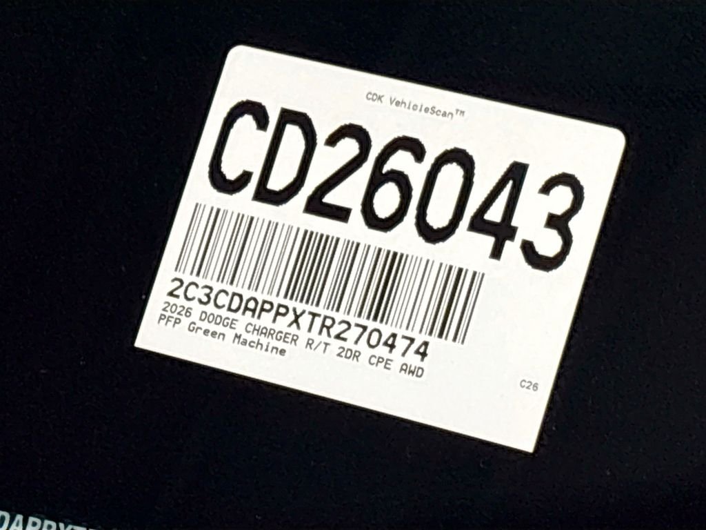 New 2026 Green Machine Exterior Paint Dodge R/T image 23