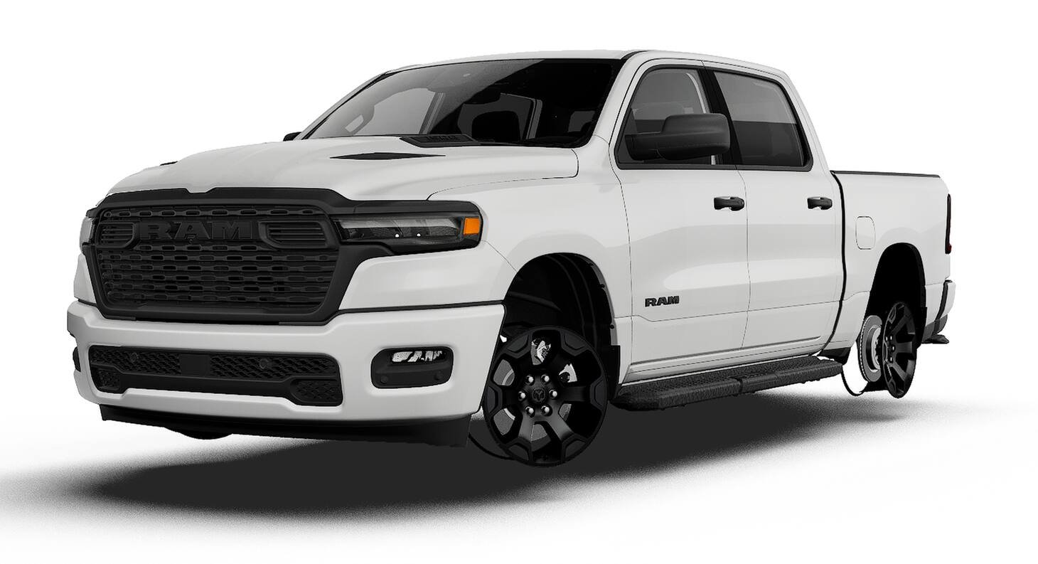 New 2027 Bright White Clear-Coat Exterior Paint RAM  image 1