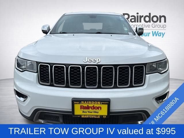 Used 2021 Jeep Grand Cherokee Limited with VIN 1C4RJFBG2MC618880 for sale in Arlington, WA
