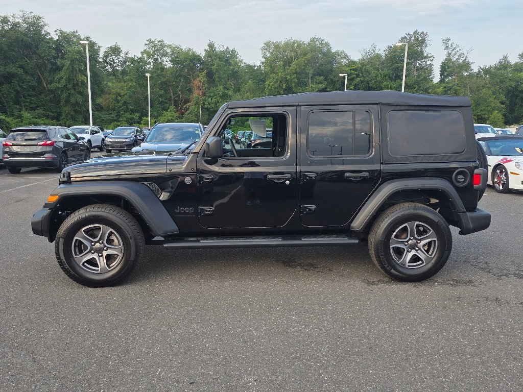 Used 2023 Black Clear Coat Jeep Sport S image 12