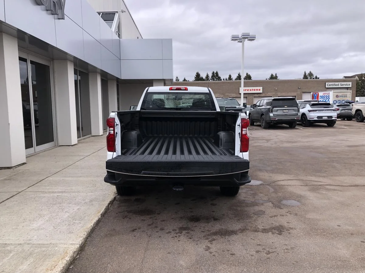 New 2026 White Chevrolet 4WD Reg Cab 140" Work Truck image 7