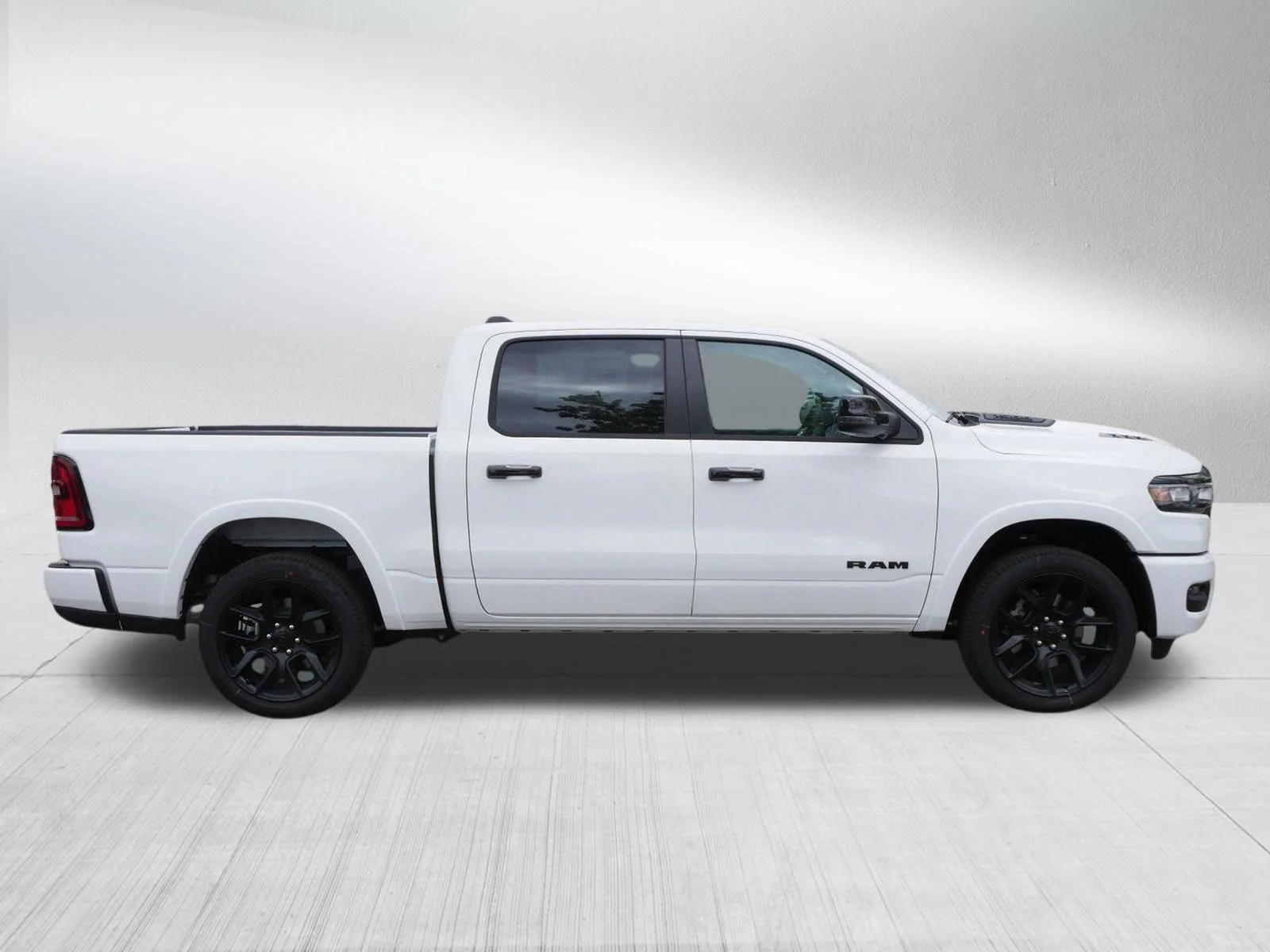 New 2026 Bright White Clear-Coat Exterior Paint RAM Laramie image 8