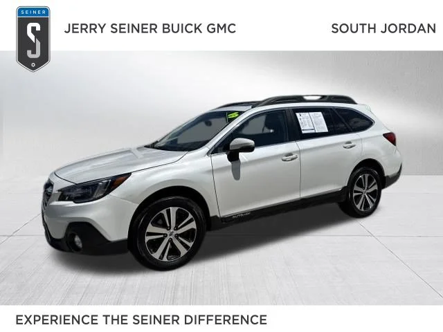 Used 2019 Crystal White Pearl Subaru Limited image 1
