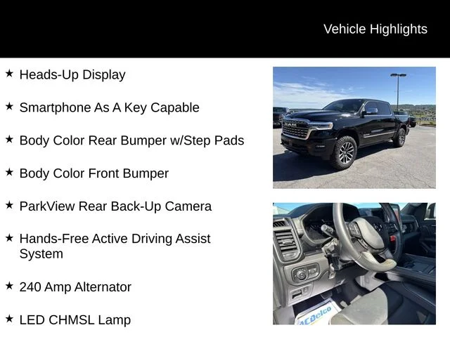 Used 2025 Black Ram Limited image 15