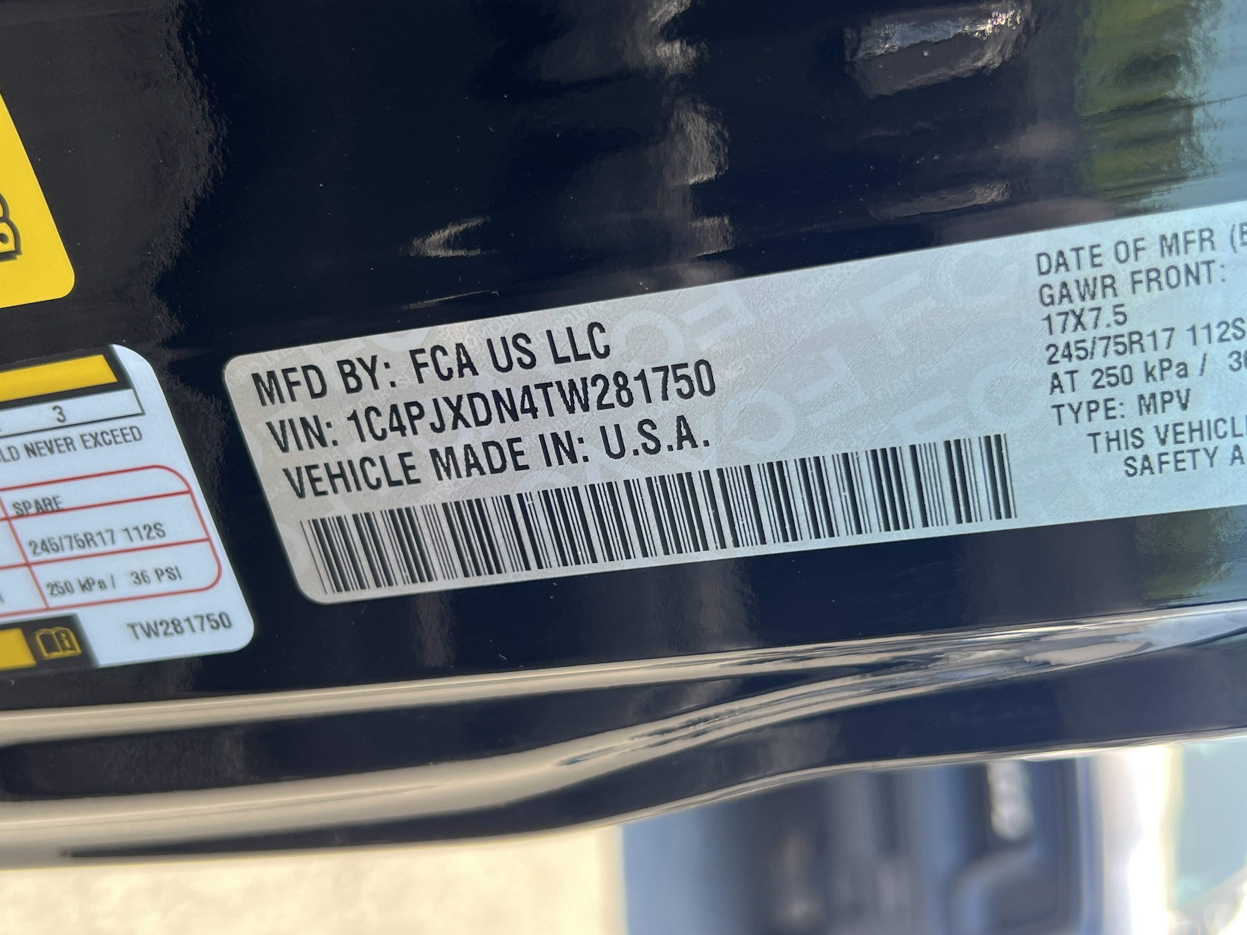 New 2026 Black Clearcoat Jeep Sport image 39