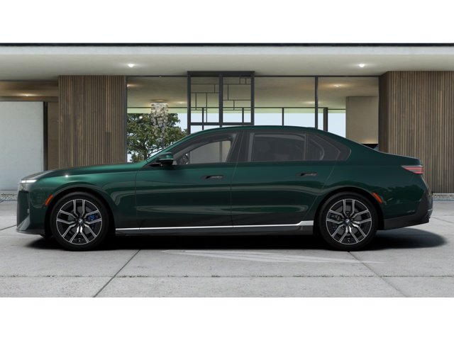 New 2027 Vancouver Green Metallic BMW 740 image 4
