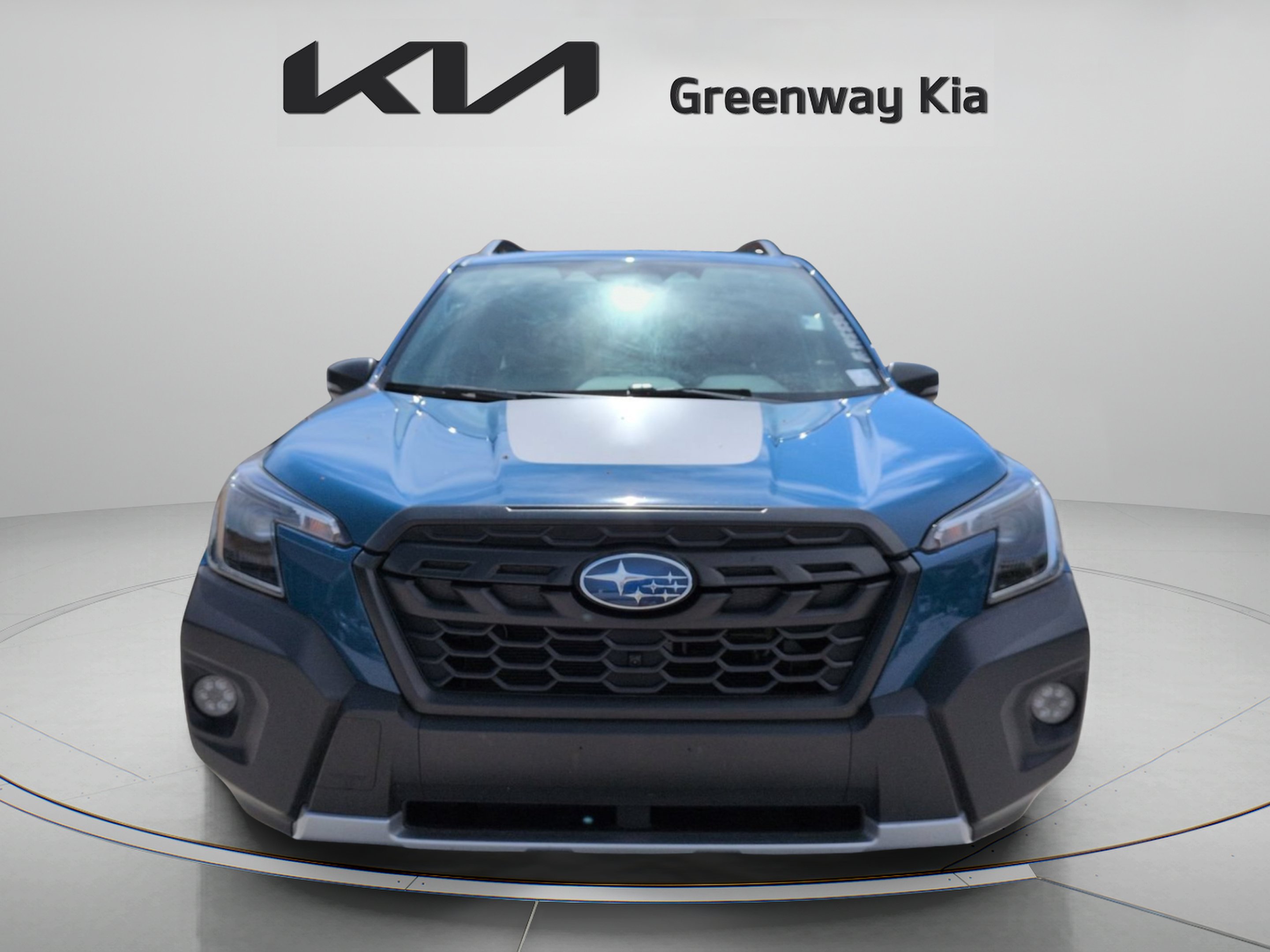Used 2023 Geyser Blue Subaru Wilderness image 3