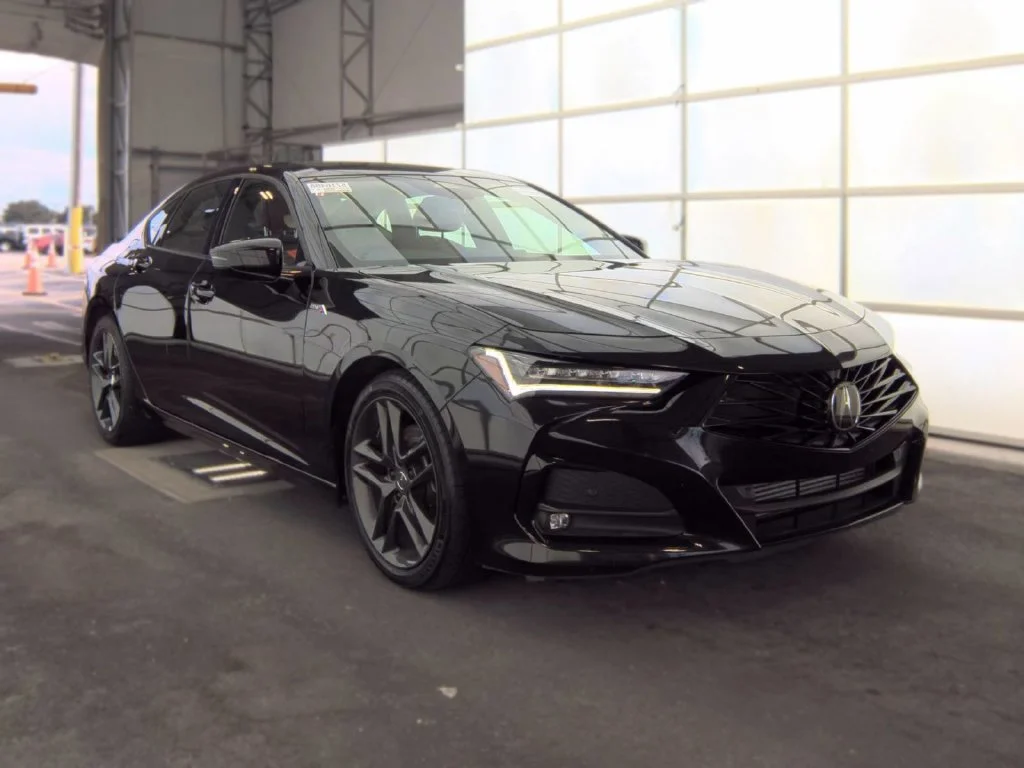 Used 2025 Black Pearl Acura A-Spec Package image 1