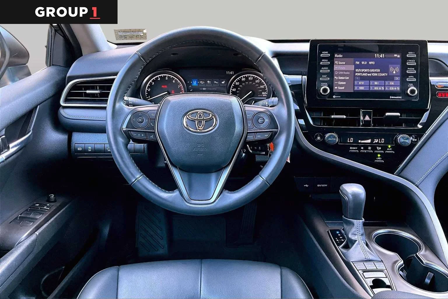 Certified Used 2023 Midnight Black Metallic Toyota SE image 6