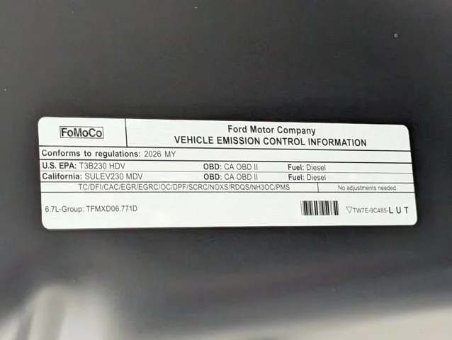 New 2026 Agate Black Metallic Ford F-250® Lariat® image 70
