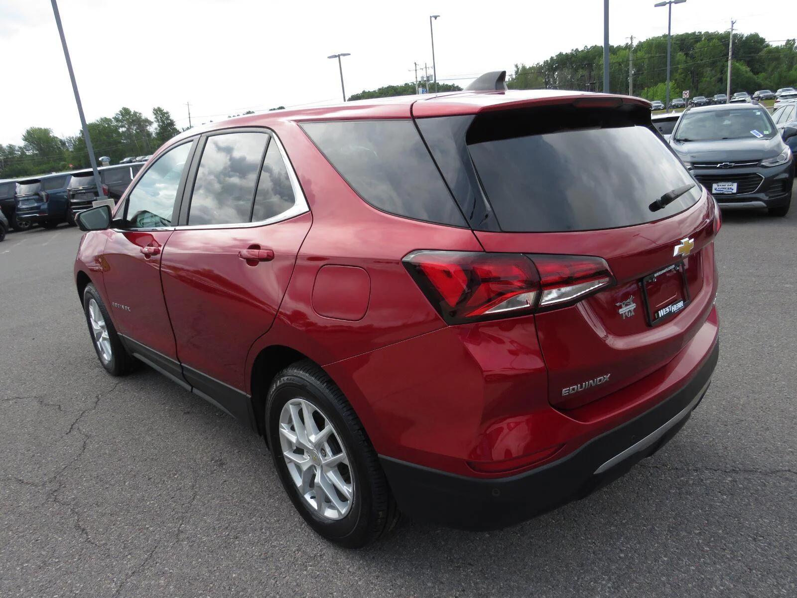 Used 2023 Radiant Red Tintcoat Chevrolet LT image 12
