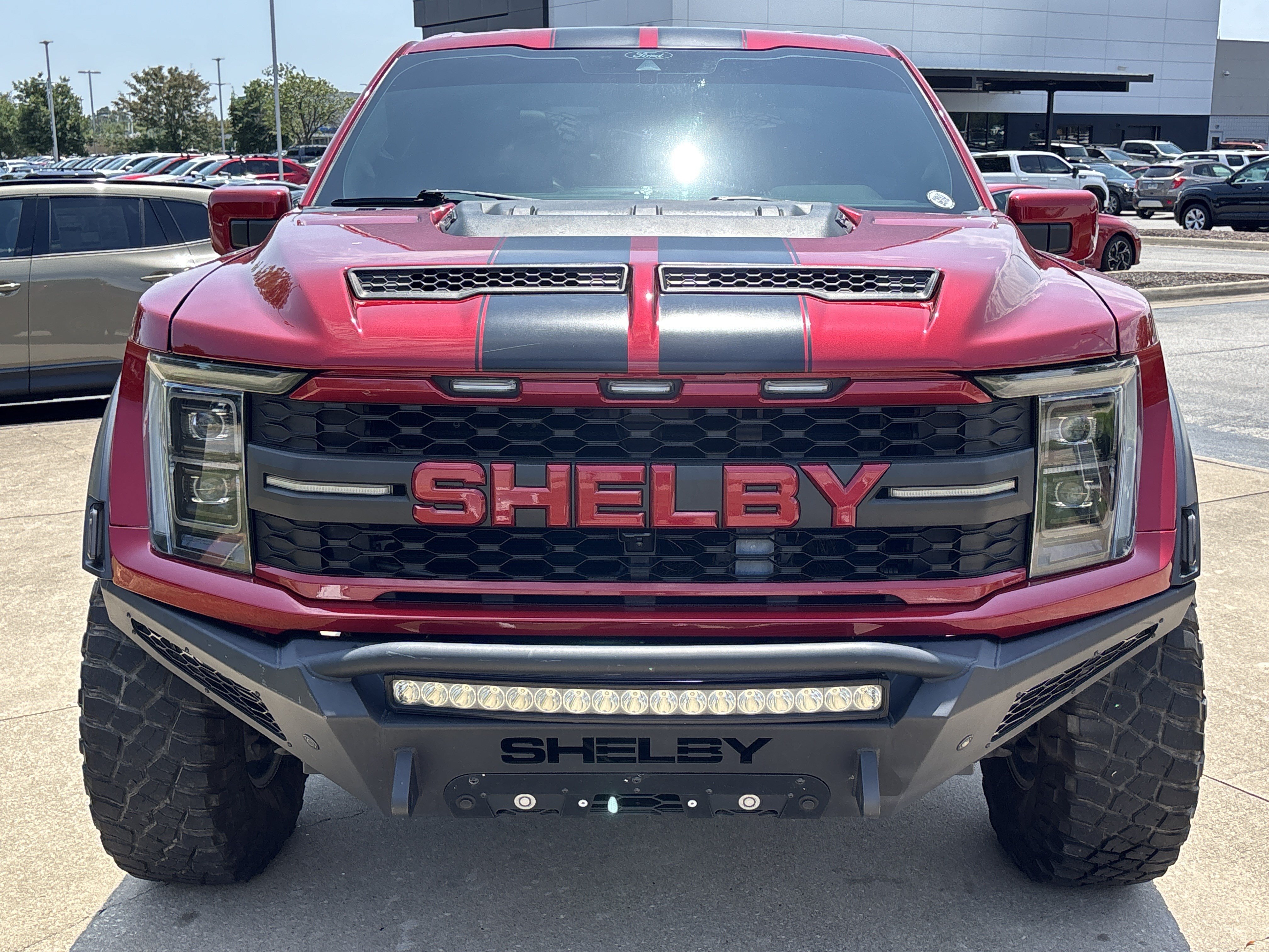 Used 2021 Rapid Red Metallic Tinted Clearcoat Ford Shelby Raptor Baja SuperCrew 4WD image 14