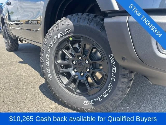 New 2026 Forged Blue Metallic Exterior Paint RAM Rebel image 2