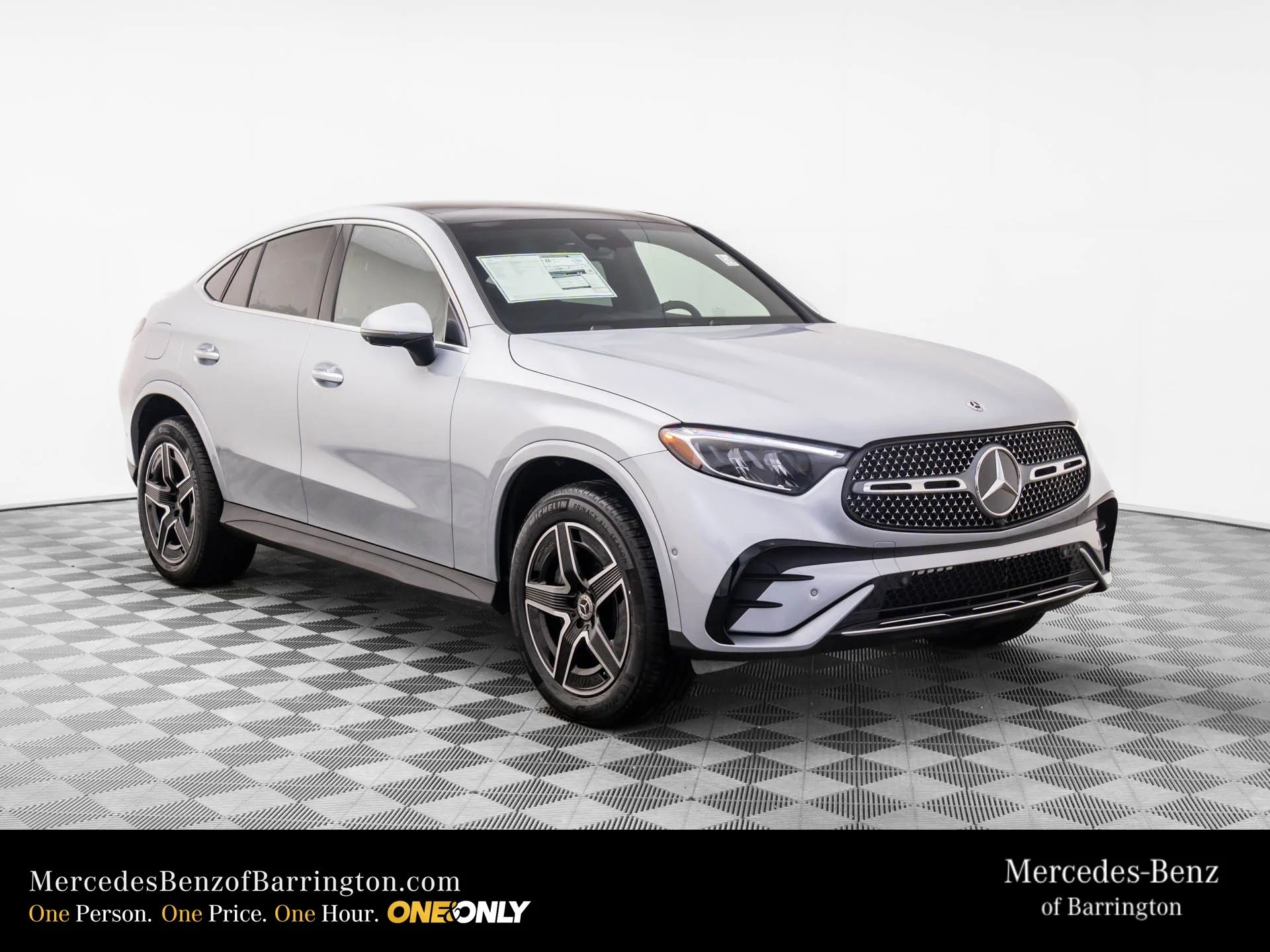 New 2026 Silver Mercedes-Benz GLC 300 Coupe image 8