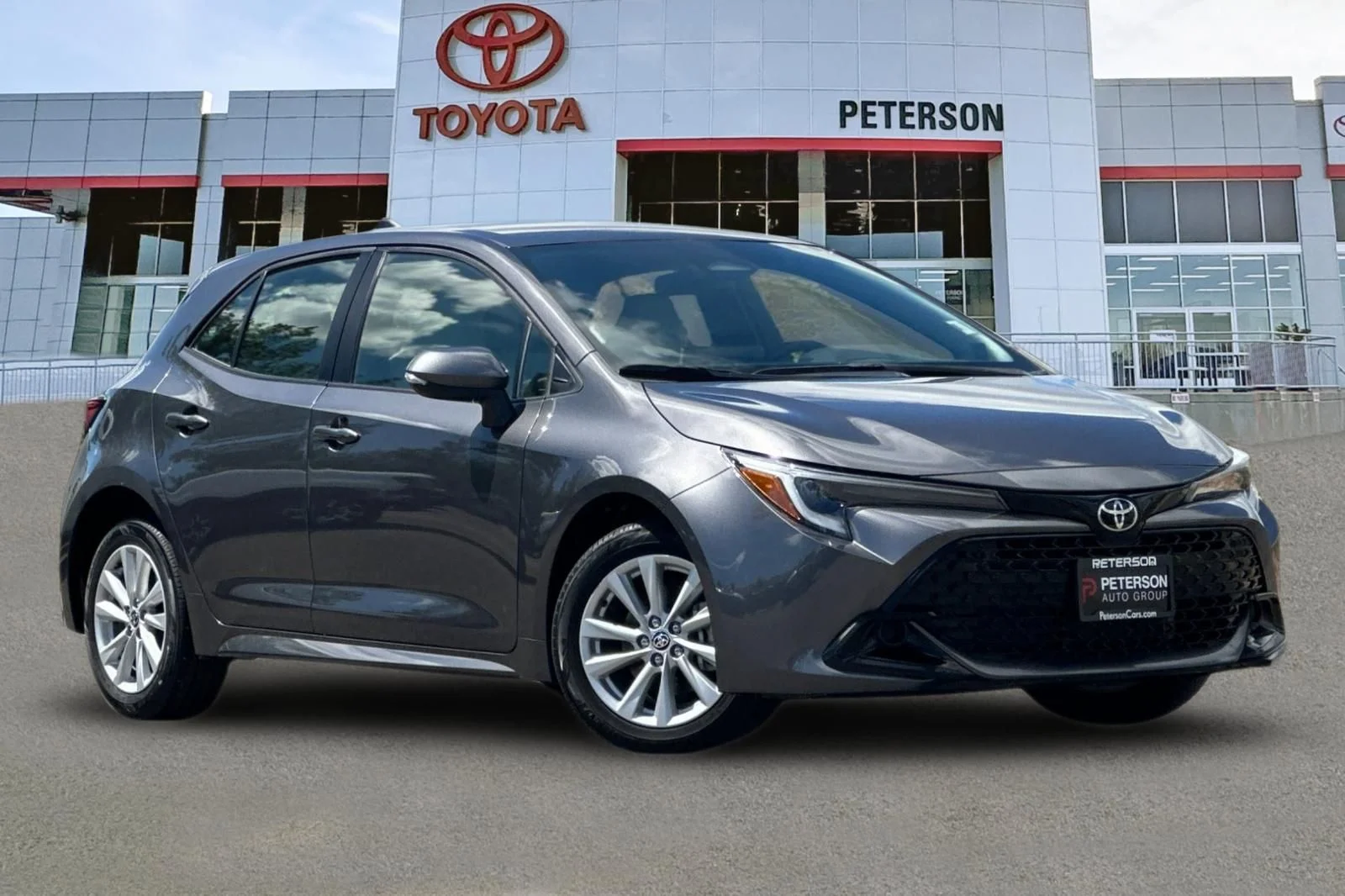 Used 2025 Gray Toyota SE image 2
