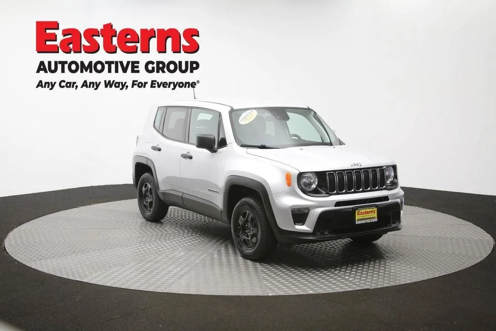 Certified Used 2021 Silver Jeep Sport image 51